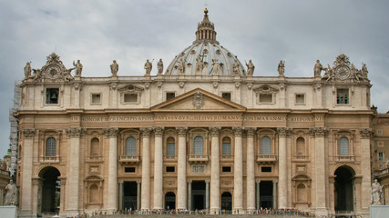 Fototapeta na wymiar Basilica of Saint Peter