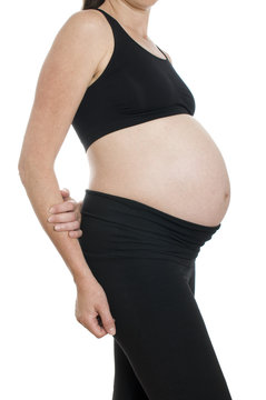 schwangere Frau, Babybauch