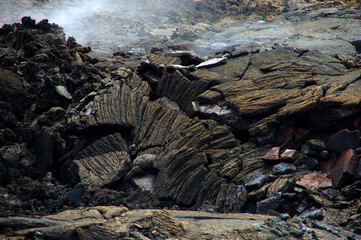 Île de la Réunion - Coulée de lave 3