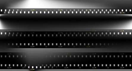 film strip frame background and texture