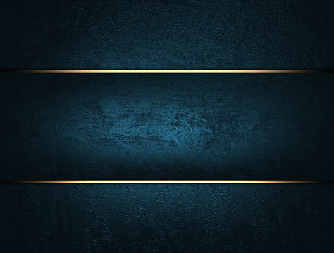 Blue background with blue stripe. The layout for the design