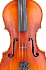 Classical violin close up
