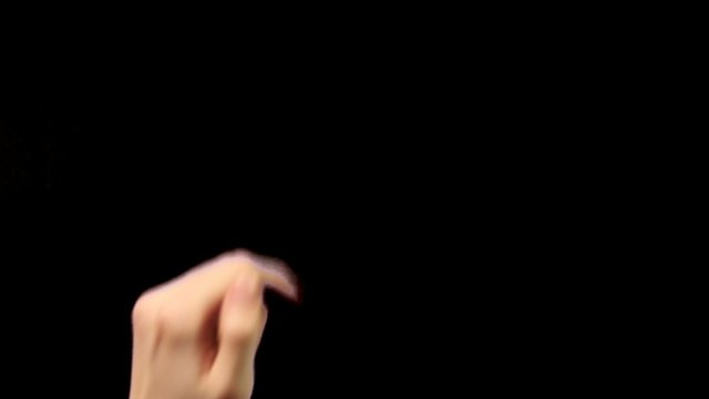 Touch screen gestures pre-keyed for iphone or android tablet pc.