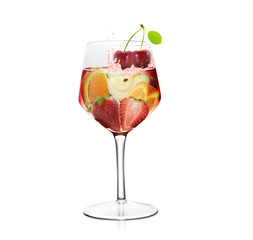 fruit cocktail, fruit juice vitamin