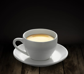 cup of coffee or hot