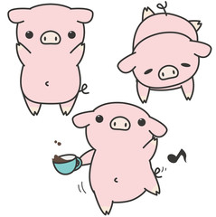 豚のキャラクター