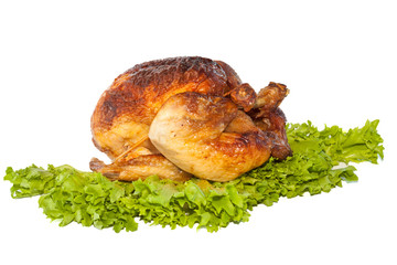 Whole roasted chicken