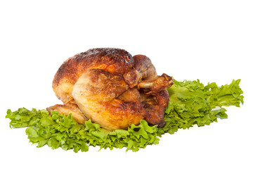 Whole roasted chicken