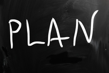 Chalkboard / blackboard black.