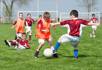 children playing soccer © Dusan Kostic