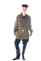 a young soldier of the Red Army