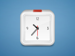 Alarm clock icon