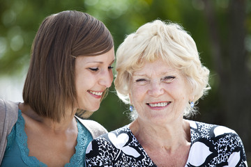 Nonna e nipote