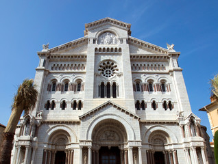 Fototapeta na wymiar Monaco - Saint Nicholas Cathedral