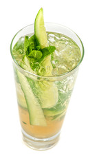 cocktail with cucumber