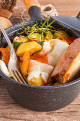 Herb Potatoes with fried egg