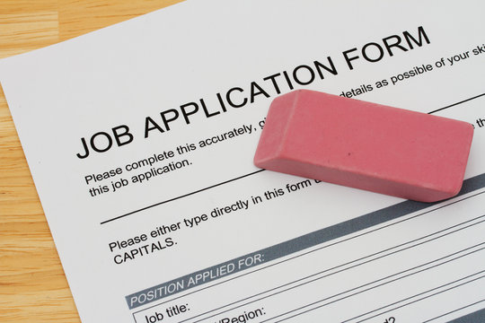 Mistakes when applying for a job
