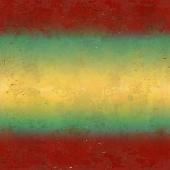 Grungy red and yellow vector background