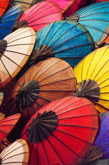 Handmade laos umbrella