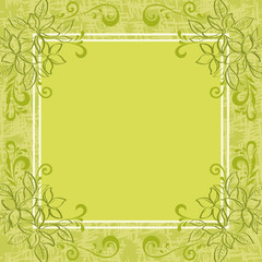 Abstract floral background