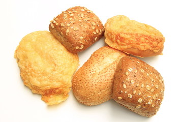 Fototapeta premium Verschiedene Brötchen