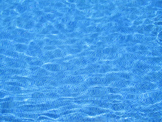 divertidos movimiento de las aguas azules
