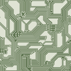 Seamless background of electrical circuit board.