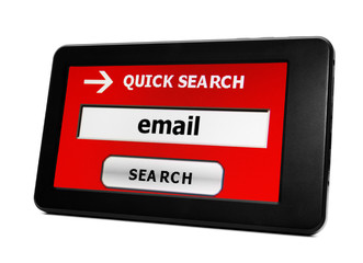 Search for e-mail