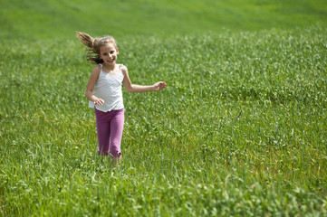 Running girl