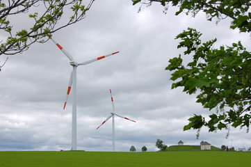 Windenergie im Sturm