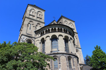 Fototapeta na wymiar Kolonia Kościół św Cunibert