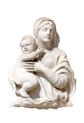 Madonna con bambino che indica