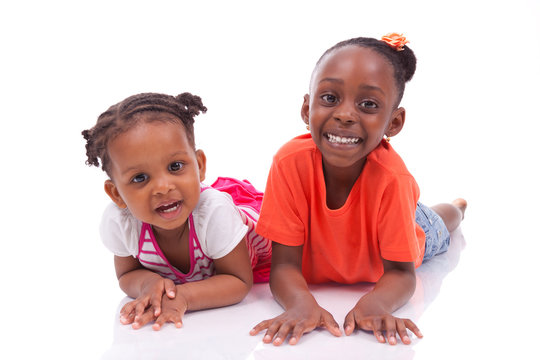 Cute little african american girl - Black children