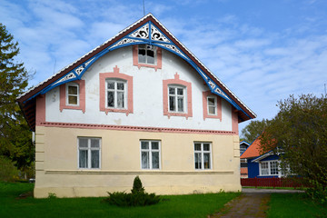 The house of the fisherman in Nida, Lithuania