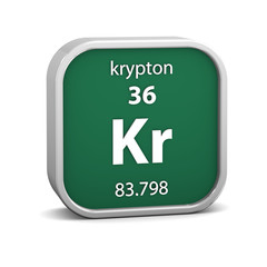 Krypton material sign