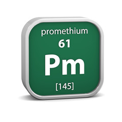 Promethium material sign