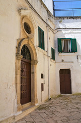 Historical palace. Ceglie Messapica. Puglia. Italy.