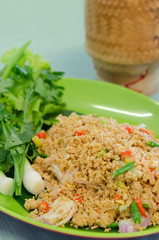 asian food, spicy salad