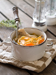 Chicken noodle soup