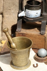 Antiques, Medieval market,Teruel,Spain