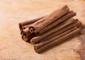 Group of spaces with cinnamon