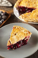 Homemade Organic Berry Pie