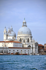 Fototapeta na wymiar Santa Maria della Salute Kirche in Venedig, Italien