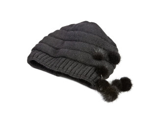 Winter knitted hat