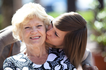 Nonna e nipote