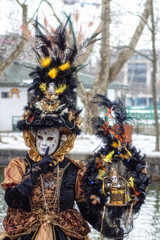 Masque vénitien à Annecy