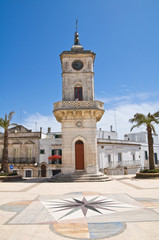 Clocktower. Ceglie Messapica. Puglia. Italy.