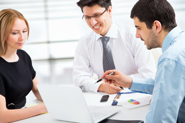 Fototapeta premium Business people