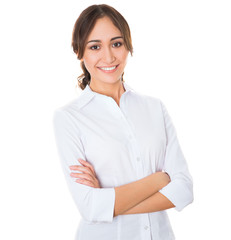 Portrait of young business woman