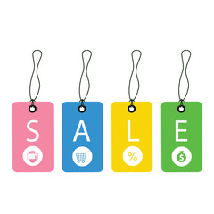 Promotion sale tag